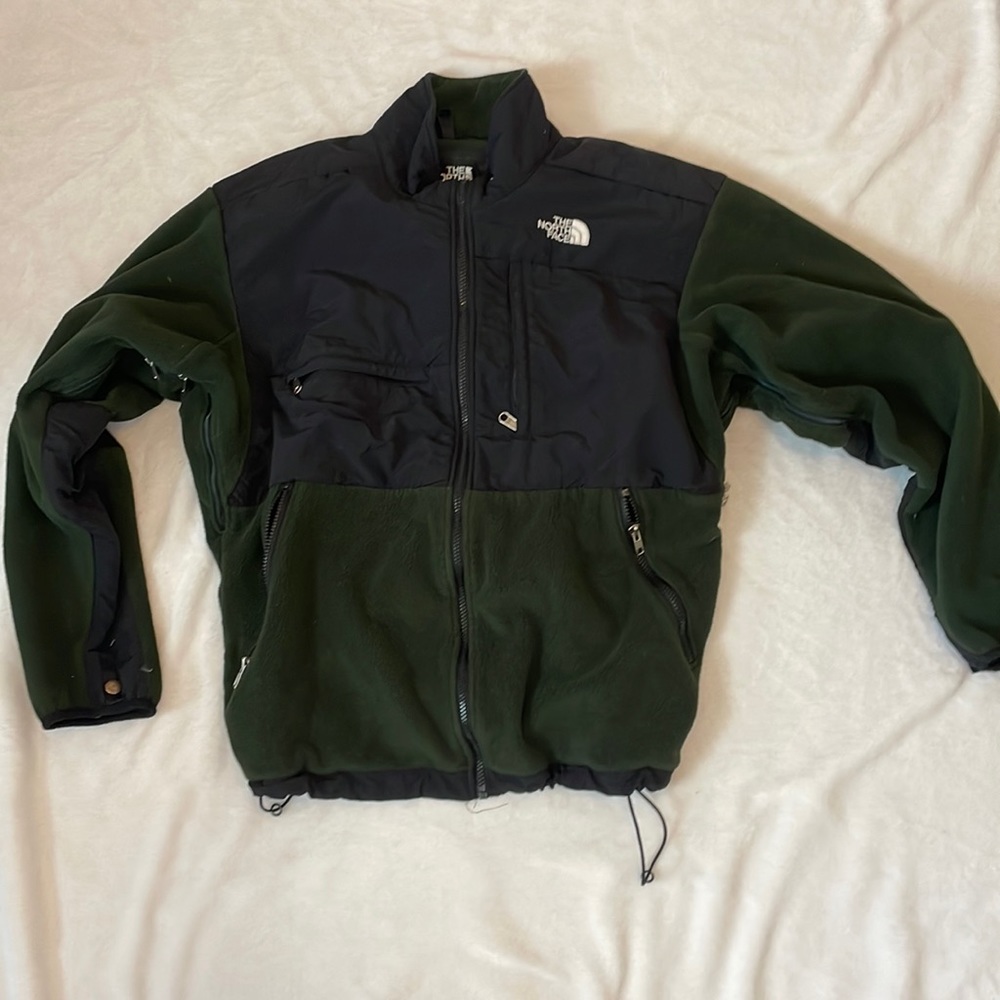 Mens north face zip up jacket